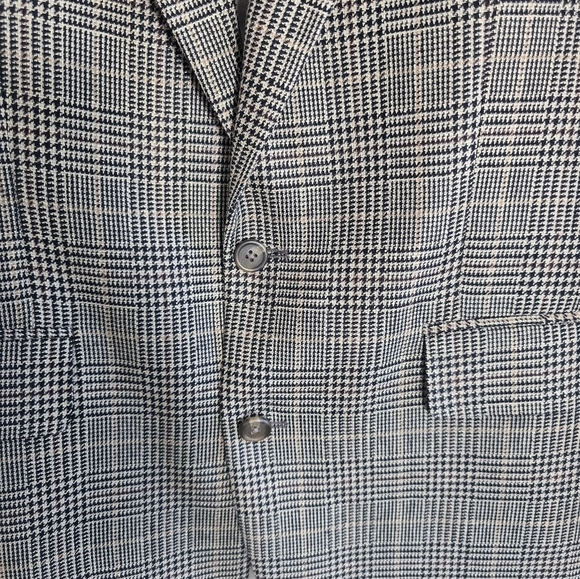 Ralph Ralph Lauren Blazer Sports Coat Men 40T Silk Wool Pinstripe Exellcent - Picture 4 of 15